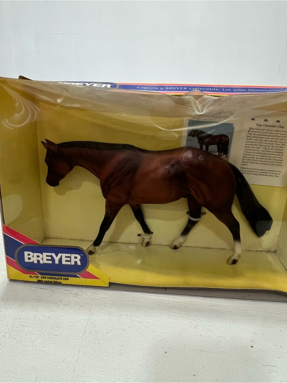 Vintage Breyer # 1197 ZIPS
CHOCOLATE CHIP